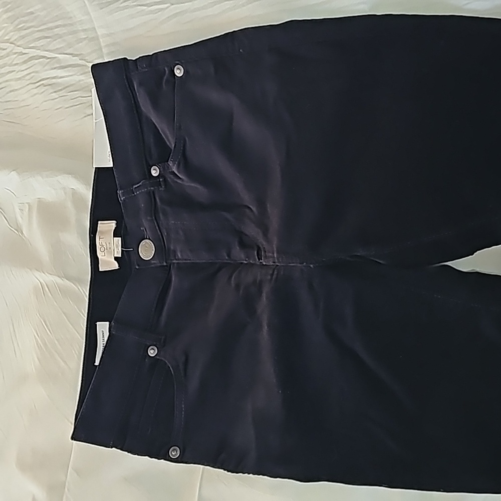 Ann Taylor Loft Petite Corduroy Skinny Pants Woman's Size 2P - Picture 3 of 16